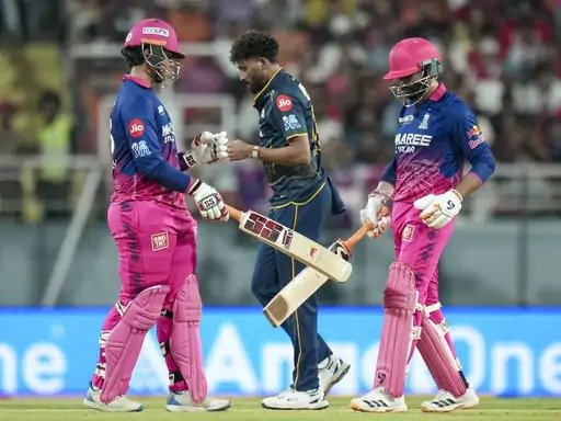 RR vs GT IPL 2026: Rajasthan sets a target of 215 runs for Gujarat