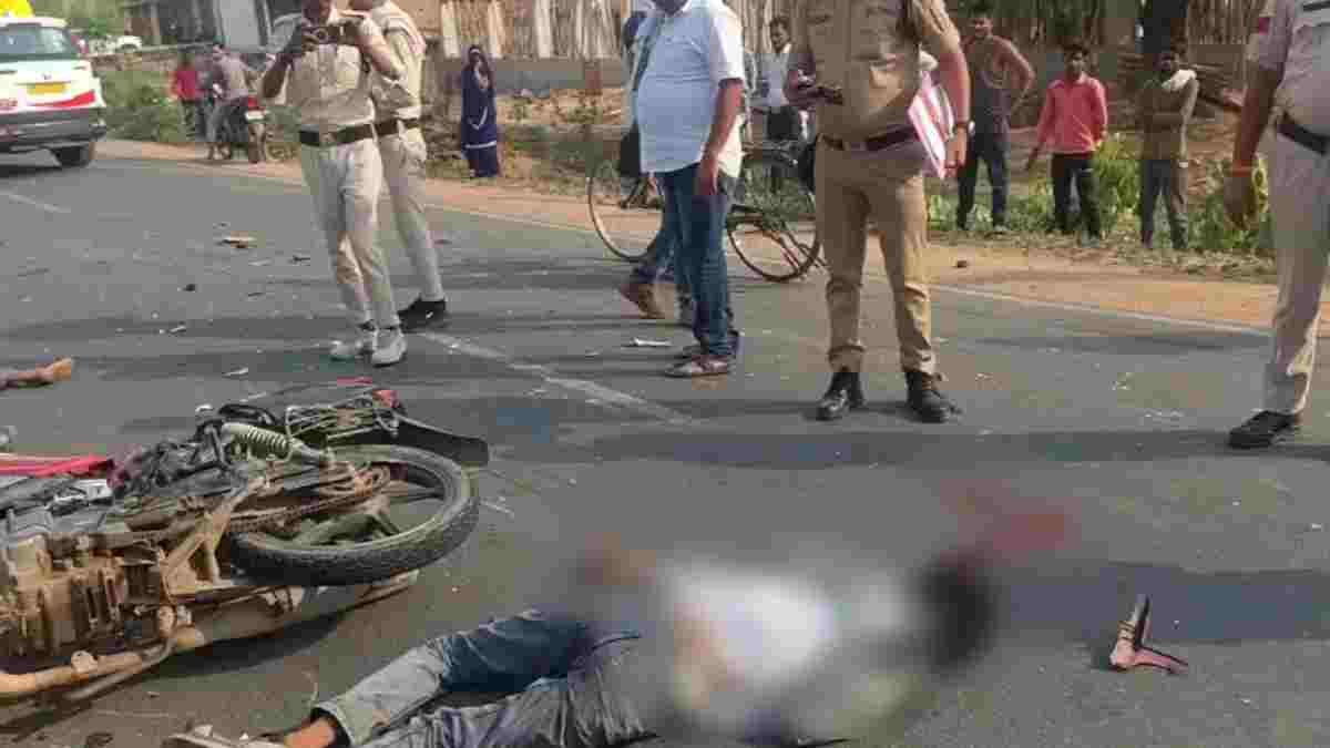MP Accident: Speeding truck hits bike, two youths killed, family in turmoil