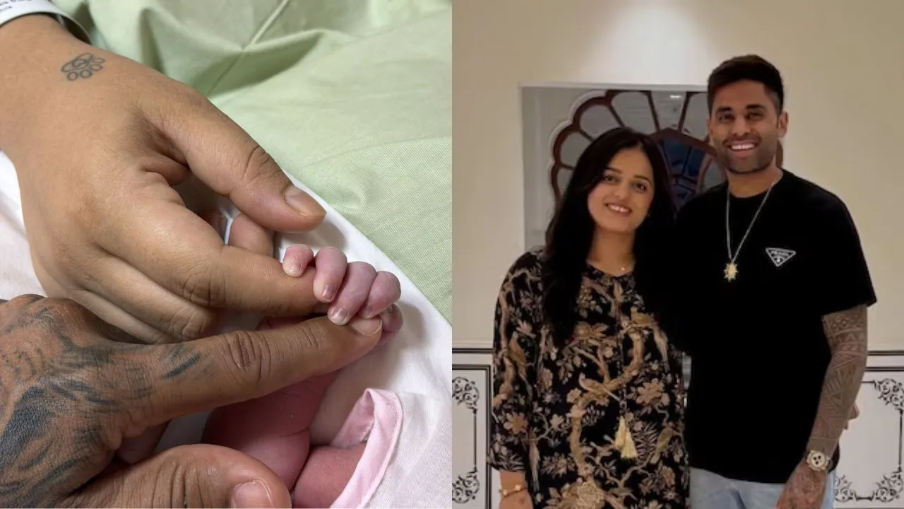 Suryakumar Yadav Baby Girl : भारतीय टी20 टीम के कप्तान सूर्यकुमार यादव बने पिता, पत्नी देविशा ने दिया बेटी को जन्म