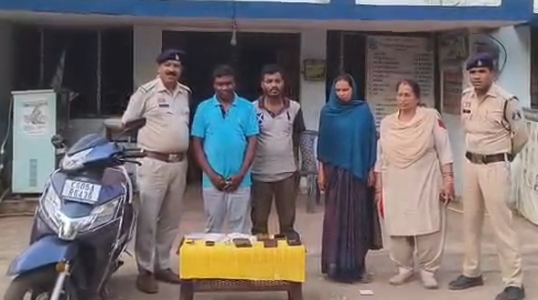 CG News: Maid conspired with husband and brother-in-law, stole jewellery worth Rs 12 lakh, all three arrested