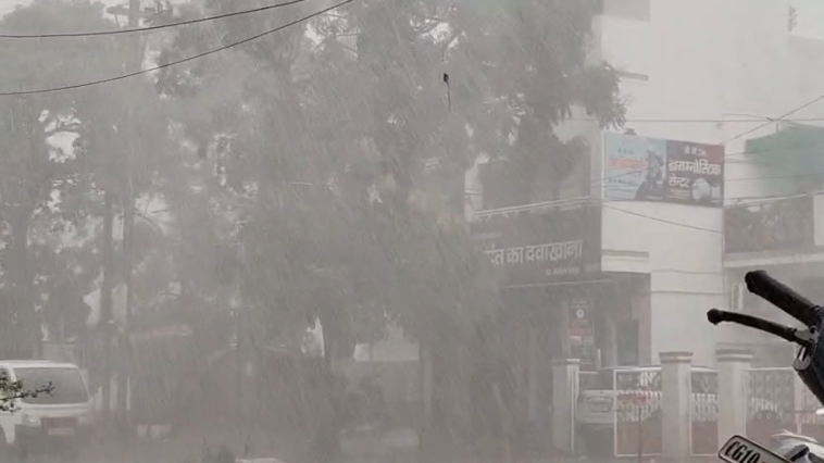 CG News: Storm wreaks havoc, GRP outpost roof blown away, trees fall, hailstorm affects public life