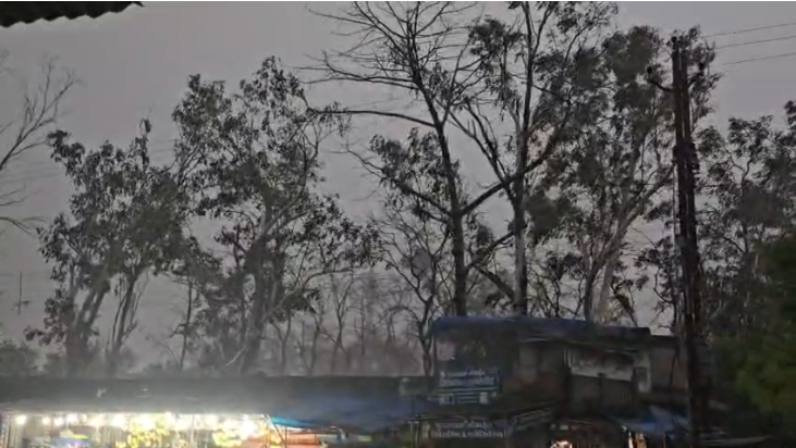 CG Weather: Weather changes in Chhattisgarh, heavy rain accompanied by storm, relief from heat