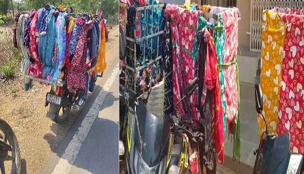 CG News: Clothing hawker, drug trafficking inside, Raipur Range Police caught a new high-tech method of marijuana smuggling.
