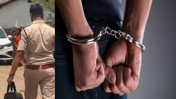 Raipur City News: 'Gunpowder Connection' exposed in the capital, Vinay Dewangan arrested from Vabhatha, there was a stir due to the discovery of bomb material