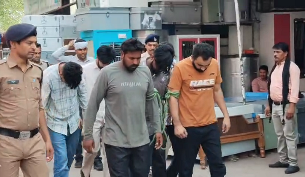 MP Crime: Film-style police action in Khurai, 6 accused of plotting murder arrested with weapons, 3 absconding
