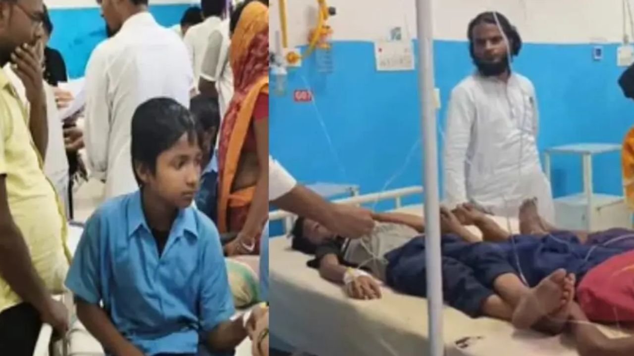Bihar News : मिड-डे मील बना जहर, दाल-चावल खाते ही 250 से ज्यादा बच्चे हुए बीमार
