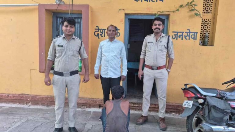 MP Crime: After killing his wife, he left his innocent son in the forest; a search operation continued throughout the night and the accused was arrested.
