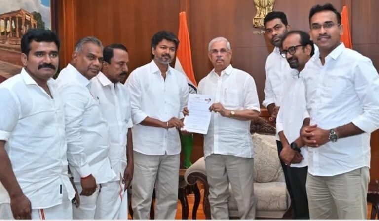Suspense over Tamil Nadu CM oath: तमिलनाडु में सरकार गठन पर सस्पेंस, TVK प्रमुख विजय को राज्यपाल से नहीं मिली अनुमति, कांग्रेस ने मिलाया हाथ लेकिन वामदलों ने किया किनारा