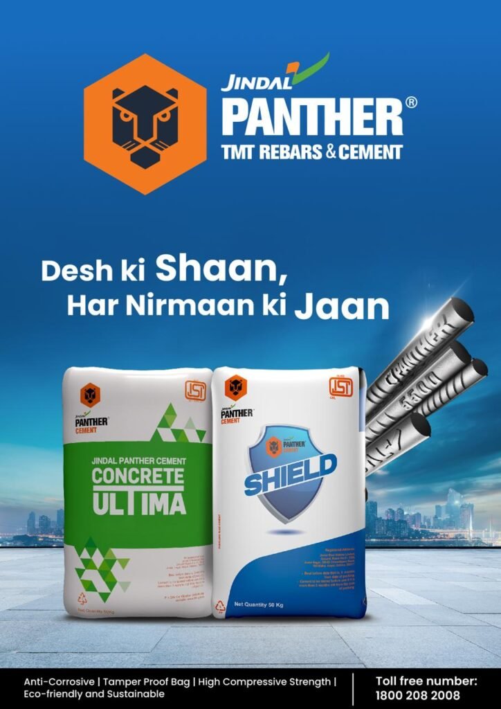 JINDAL PANTHER TMT REBARS & CEMENT