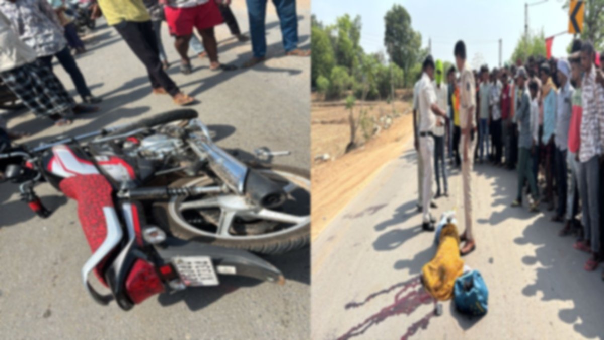CG Accident: Headphones in ears, young man engrossed in conversation, hit by tractor, died on the spot