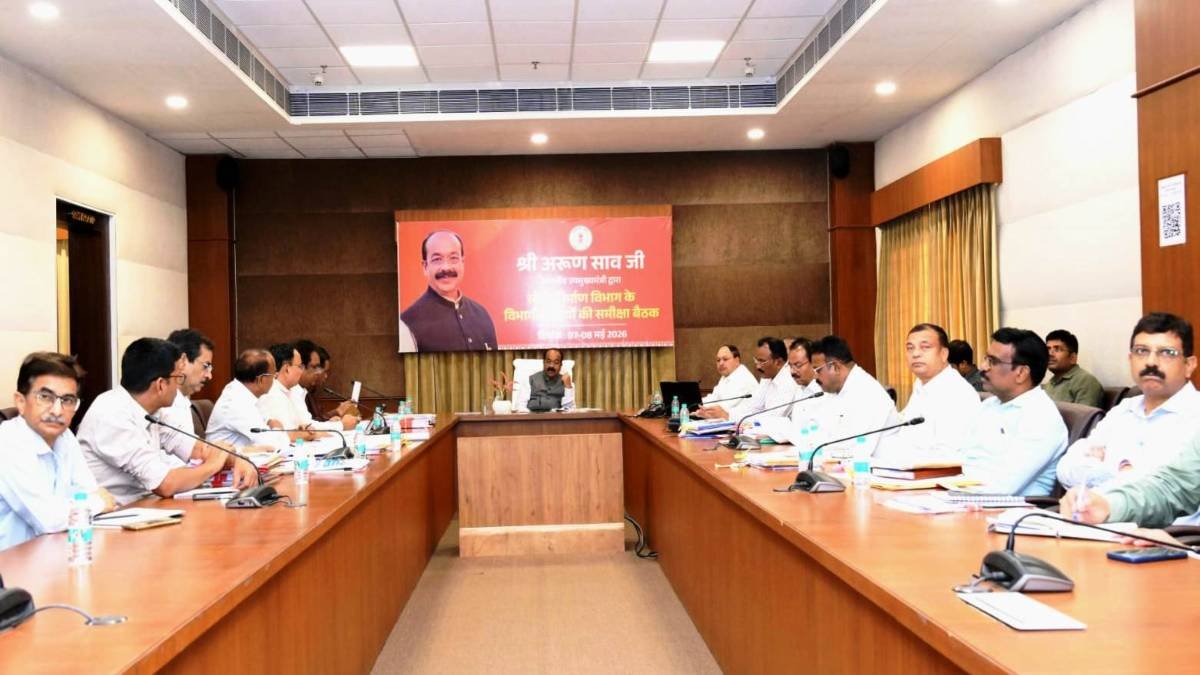 CG News: If bad roads are found, even officers will not be spared, Deputy CM Arun Sao's strict message in the review meeting
