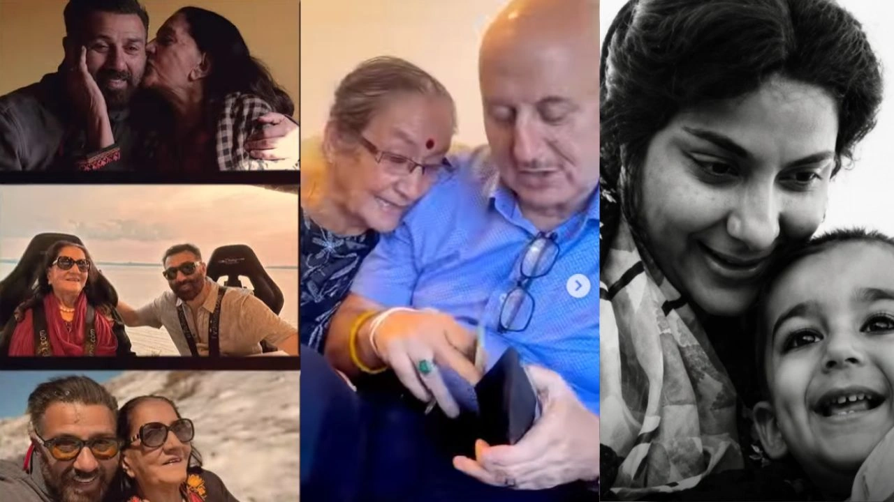 Mother’s Day : मदर्स डे पर भावुक हुए बॉलीवुड सितारे, सनी देओल ने मां को लगाया गले, माधुरी दीक्षित ने शेयर की यादें
