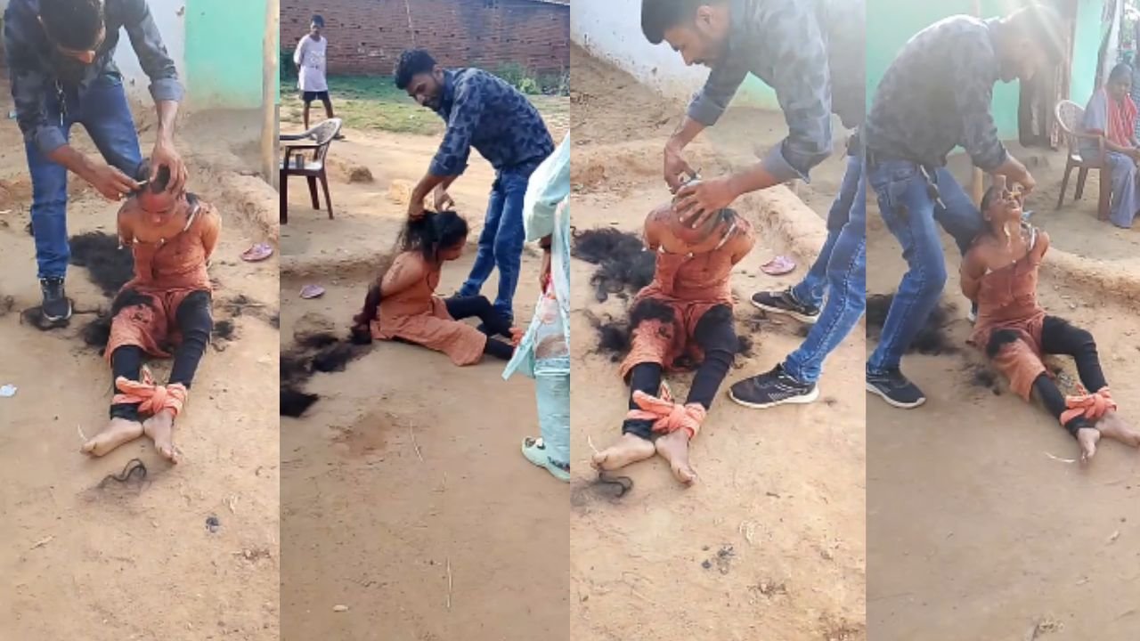 CG News: Limits of cruelty crossed over suspicions of infidelity; wife's head shaved, beaten, and forced to drink urine; video goes viral.