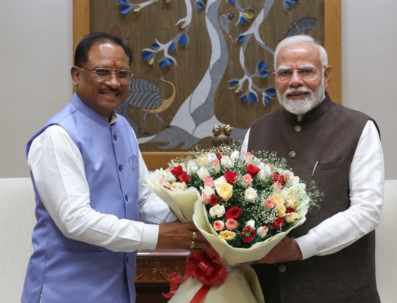 CG News : मोदी सरकार के 12 साल नक्सलमुक्ति का स्वर्णकाल : साय, एनडीए शासित राज्यों की बैठक में शामिल हुए मुख्यमंत्री