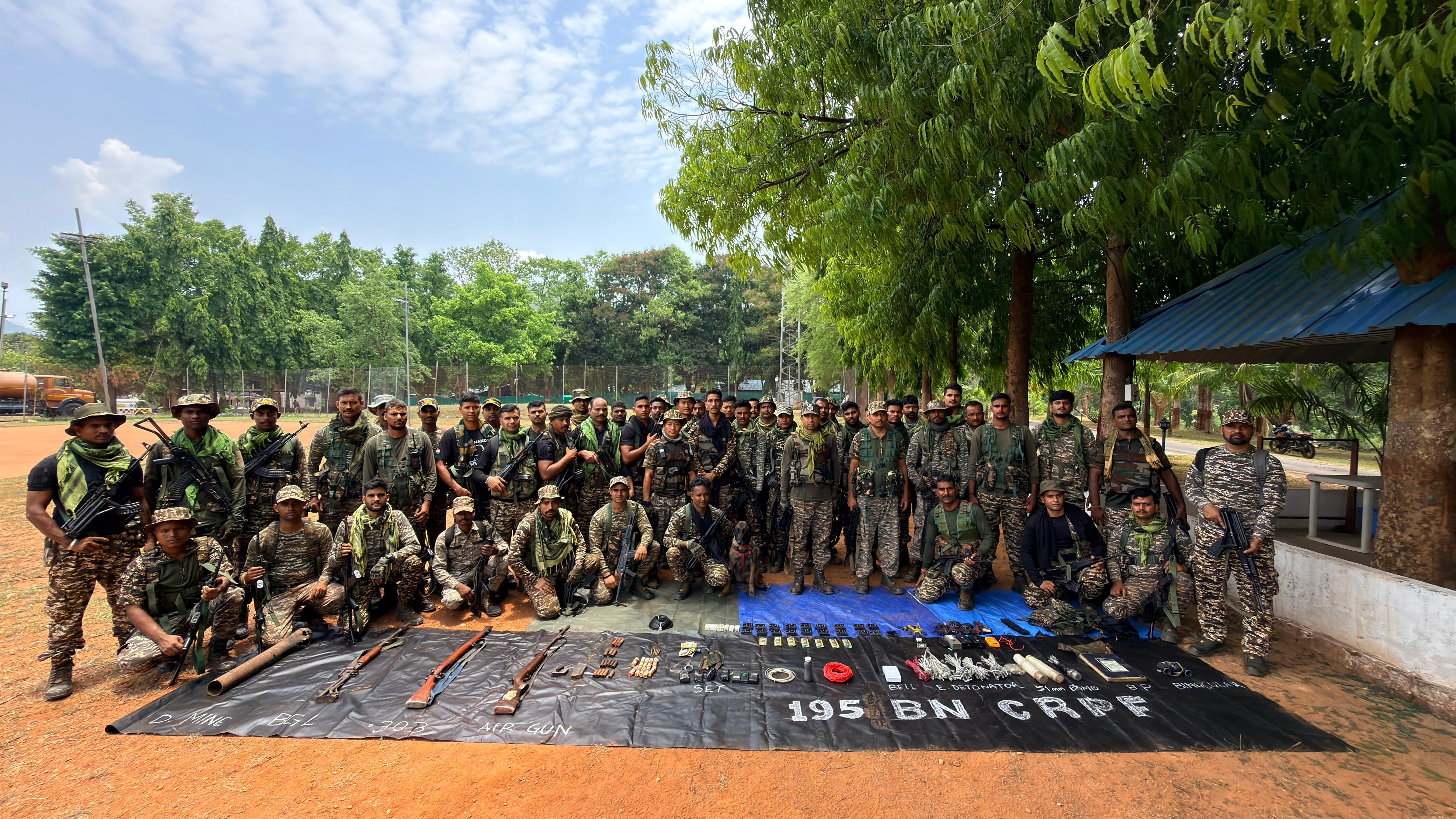 CG News: Security forces achieve major success in the forests, IEDs, pipe bombs and huge quantity of explosive material recovered.