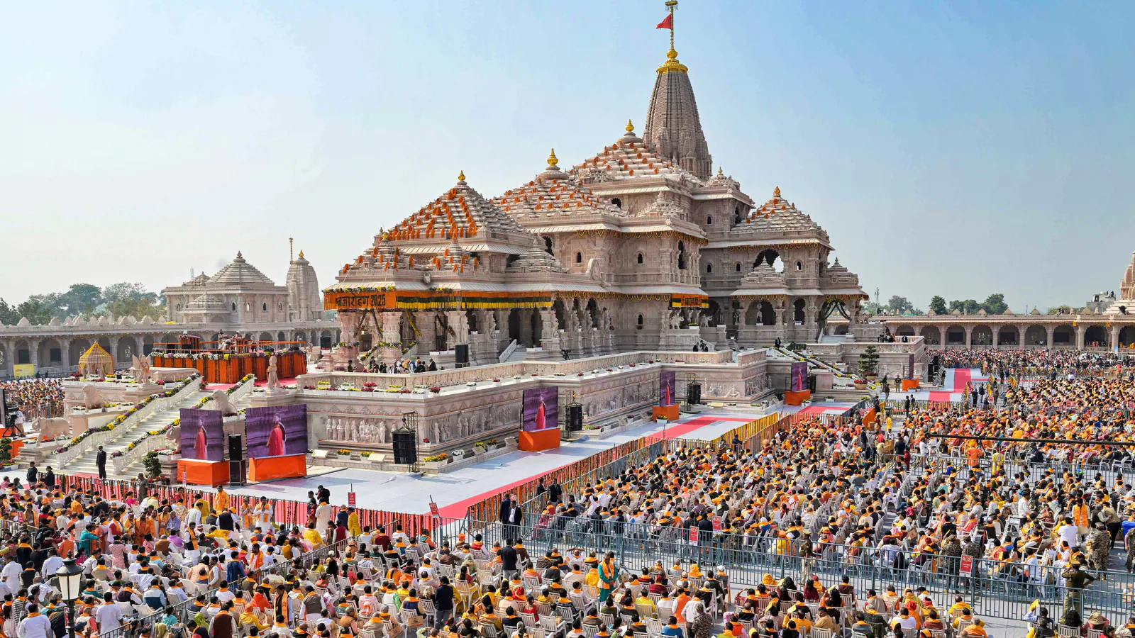Ayodhya Ram Mandir : राम मंदिर चढ़ावा चोरी प्रकरण के बाद बड़ा बदलाव, दान गिनती और बैंकिंग प्रक्रिया में सख्त सुरक्षा व्यवस्था लागू Ayodhya Ram Mandir : राम मंदिर चढ़ावा चोरी प्रकरण के बाद बड़ा बदलाव, दान गिनती और बैंकिंग प्रक्रिया में सख्त सुरक्षा व्यवस्था लागू