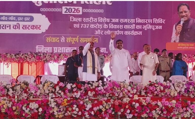 BJP Leader Mistreated During Sushasan Tihar, Durg Janpad CEO Suspended
