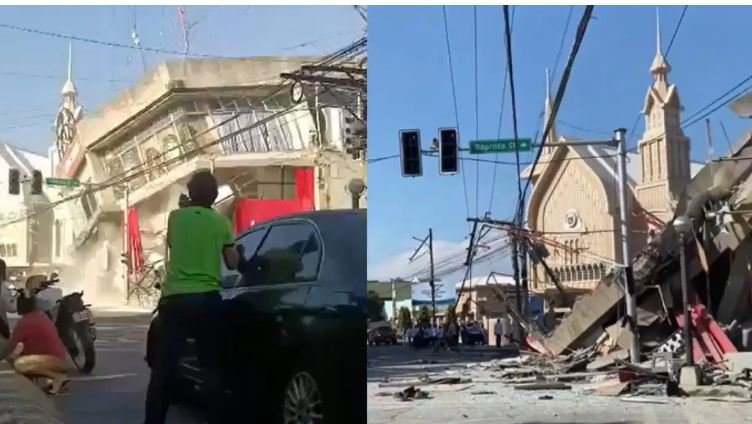 earthquake: तेज भूकंप में भरभराकर गिरी स्कूल बिल्डिंग, पांच की मौत, फिलीपींस-इंडोनेशिया में सुनामी अलर्ट, देखें वीडियो