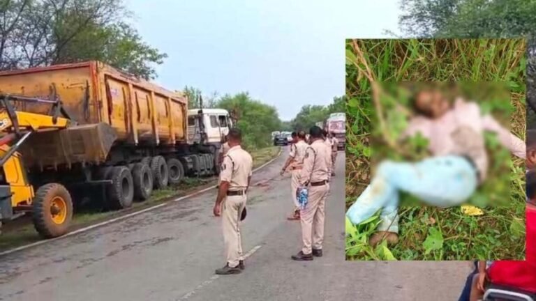 CG Accident: Young man dies after being struck by a speeding trailer while returning from dropping his wife off at an exam center.