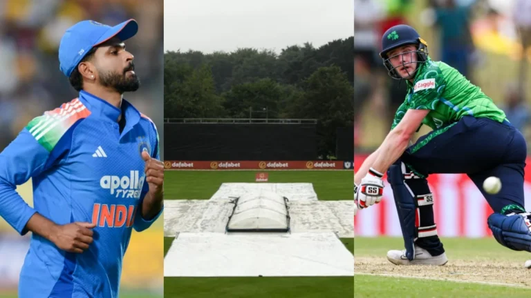 IND vs IRE : बेलफास्ट में आज भारत बनाम आयरलैंड पहला टी20 मुकाबला, मैच में बारिश का साया; जानें पिच रिपोर्ट और स्क्वाड, लाइव स्ट्रीमिंग