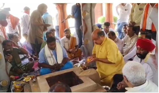 Modi government 12 years, Special havan-puja in Jagannath temple