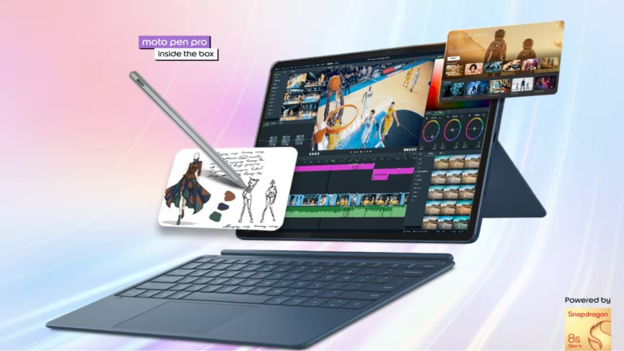 Motorola ने लॉन्च किया नया Moto Pad 70 Pro टैबलेट, 13-इंच डिस्प्ले और 10200mAh बैटरी के साथ ₹4,000 की छूट