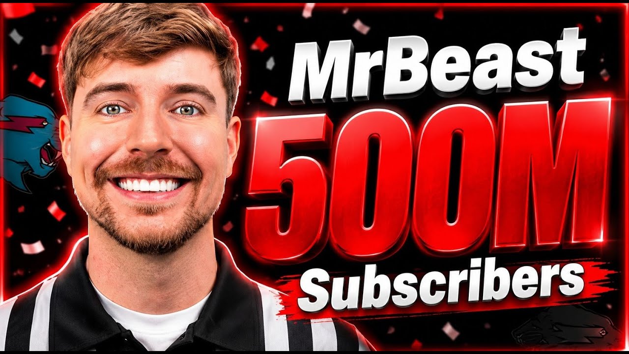 MrBeast : मिस्टर बीस्ट ने रचा इतिहास, 500 मिलियन सब्सक्राइबर्स तक पहुंचने वाले पहले यूट्यूबर बने MrBeast : मिस्टर बीस्ट ने रचा इतिहास, 500 मिलियन सब्सक्राइबर्स तक पहुंचने वाले पहले यूट्यूबर बने