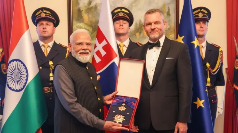 PM Modi Slovakia Highest State Honor : स्लोवाकिया ने पीएम मोदी को अपने सर्वोच्च सम्मान से नवाजा, अब तक 33 देशों से मिल चुके हैं अवॉर्ड