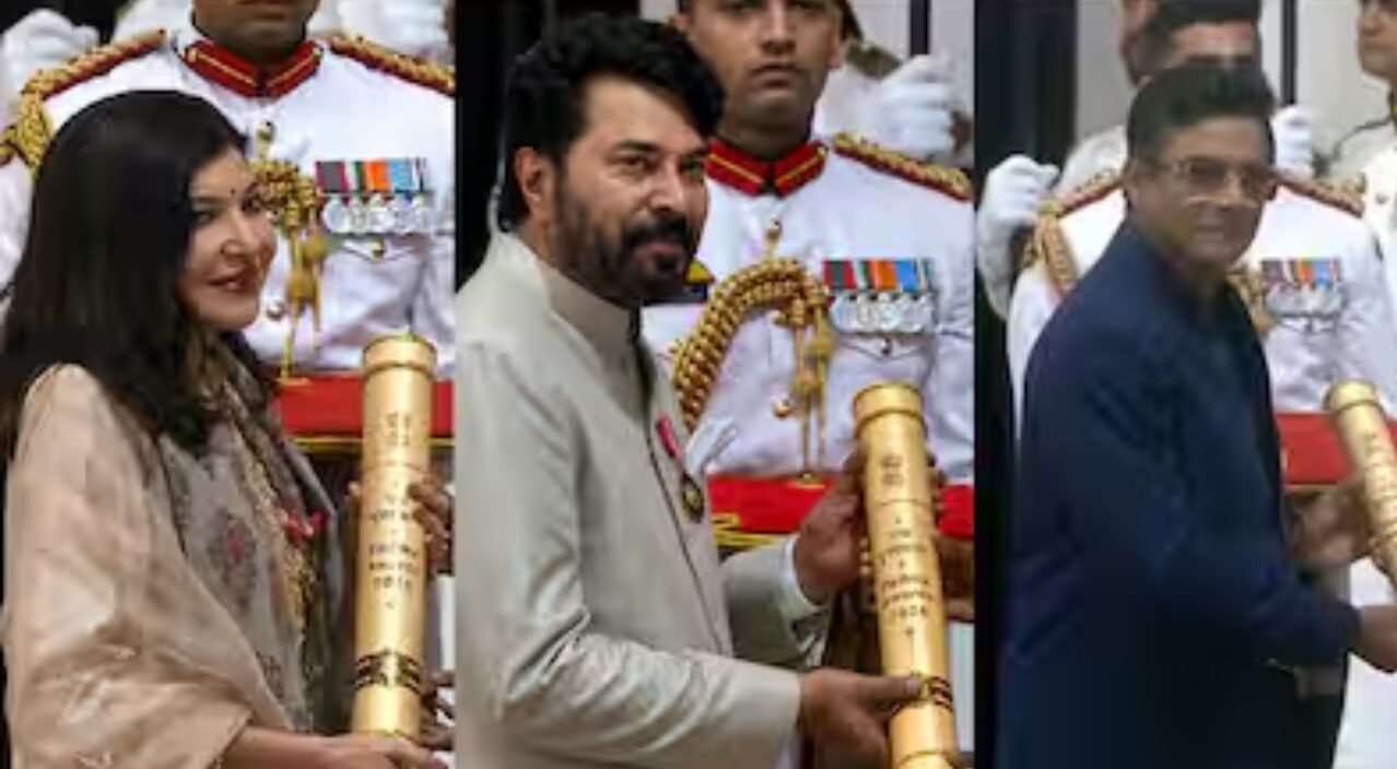 Padma Awards समारोह में सितारों का दिखा खास अंदाज, आर माधवन और अल्का याग्निक समेत कई कलाकार हुए सम्मानित