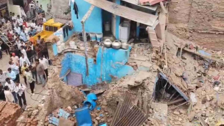 MP News: Two-story house collapses in Ujjain; teenager dies after being trapped in debris, 5 injured.