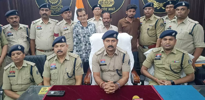 CG Crime: Three accused of murdering a businessman and looting his jewellery arrested, Bihar-Jharkhand connection revealed, search continues for absconding accused
