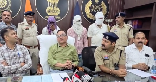 CG News: Three accused arrested for kidnapping a businessman at gunpoint; a ransom of ₹20 lakh had been demanded.