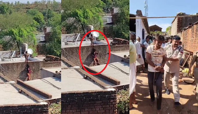 MP News: One-sided passion turns into brutality, minor attacked with an axe, hanged and thrown from the roof