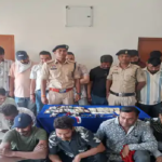 CG News: A gambling party was being organised behind Monkey Resort, 15 gamblers were arrested during a police raid.