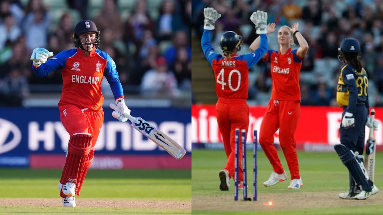 ENG W vs SL W : Women’s T20 WC 2026 का धमाकेदार आगाज, डेनियल व्याट हॉज का शतक, इंग्लैंड ने श्रीलंका को 87 रन से हराया ENG W vs SL W : Women’s T20 WC 2026 का धमाकेदार आगाज, डेनियल व्याट हॉज का शतक, इंग्लैंड ने श्रीलंका को 87 रन से हराया