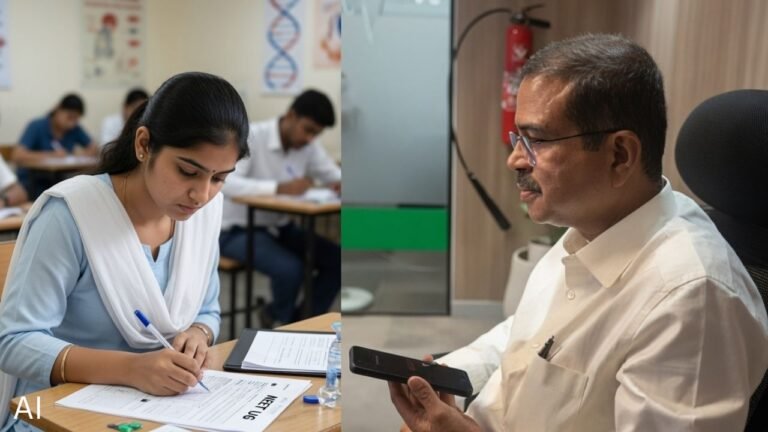 NEET-UG 2026 : 9 पसलियां टूटीं, वेंटिलेटर पर जिंदगी, फिर भी नहीं हारी हिम्मत : नीट परीक्षा देने पहुंची सृष्टि दुबे, शिक्षा मंत्री ने बदले नियम