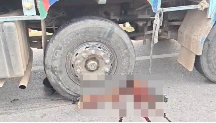 CG Accident: Speeding truck hits motorcycle; two youths killed in tragic accident.