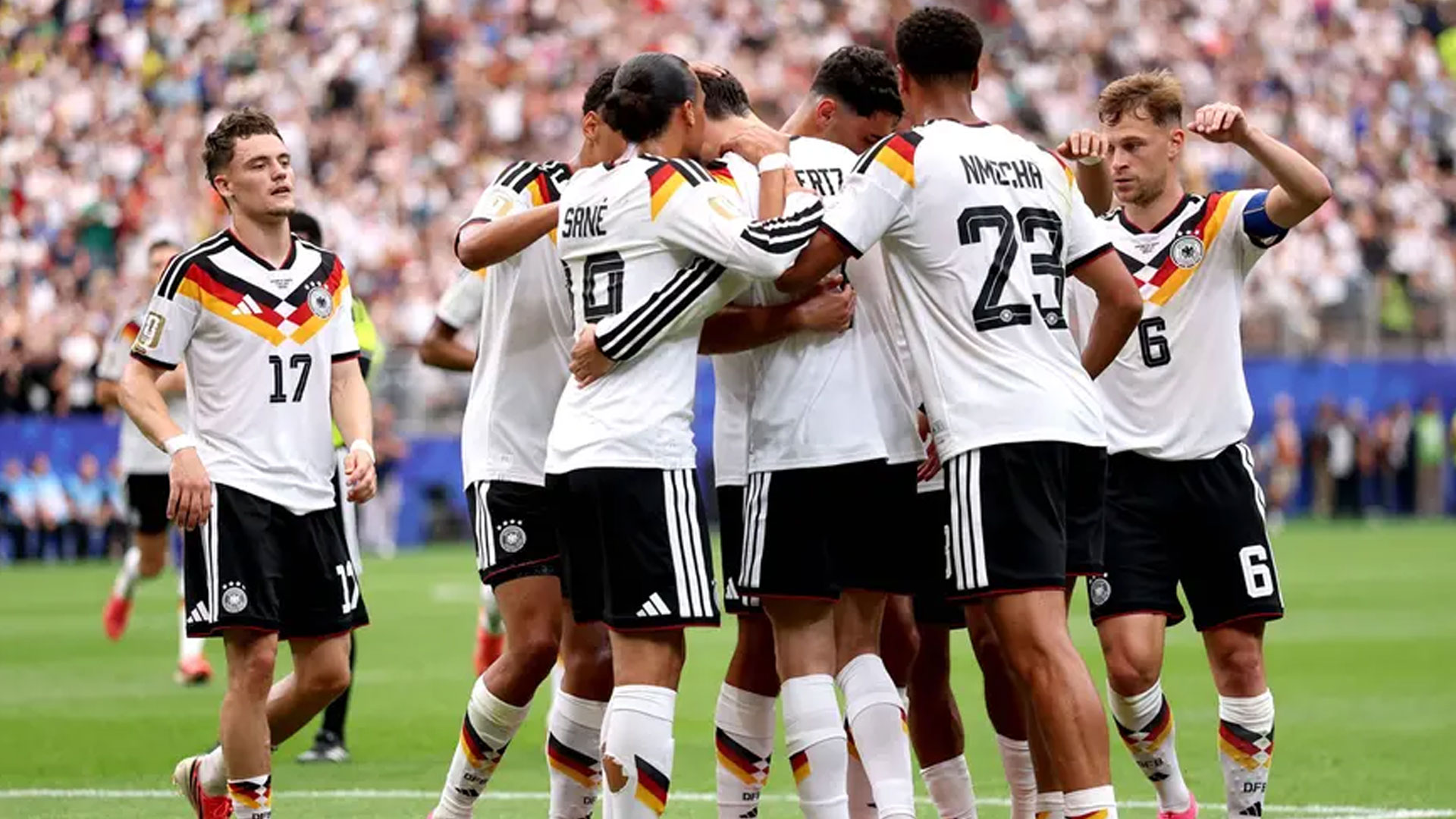 FIFA World Cup 2026 : जर्मनी ने रचा इतिहास, ब्राजील को पछाड़ विश्व कप में सबसे ज्यादा गोल का रिकॉर्ड अपने नाम किया FIFA World Cup 2026 : जर्मनी ने रचा इतिहास, ब्राजील को पछाड़ विश्व कप में सबसे ज्यादा गोल का रिकॉर्ड अपने नाम किया