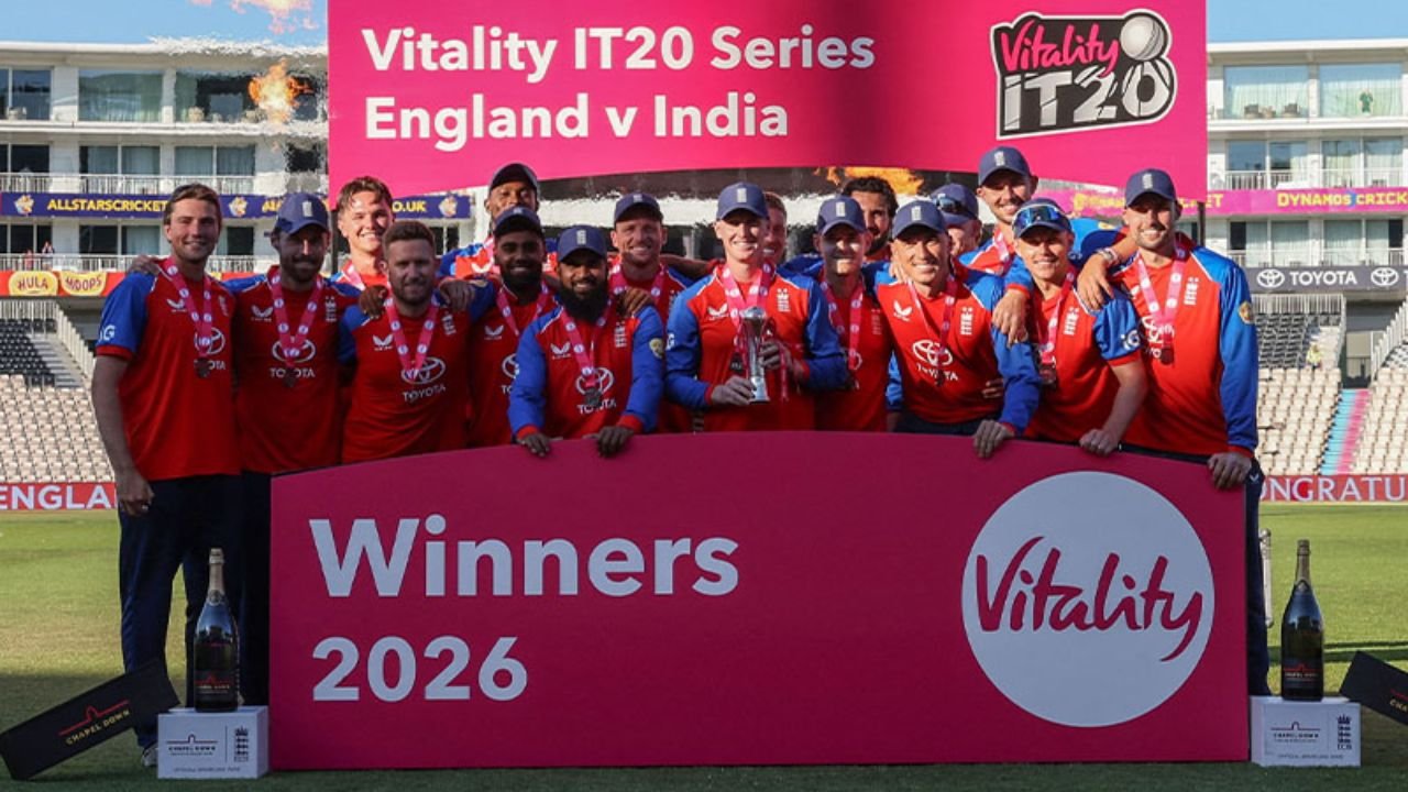 IND vs ENG T20: इंग्लैंड में भारत का क्लीनस्वीप, 4-0 से सीरीज पर कब्जा; भारत से छीना नंबर-1 टी20 रैंकिंग