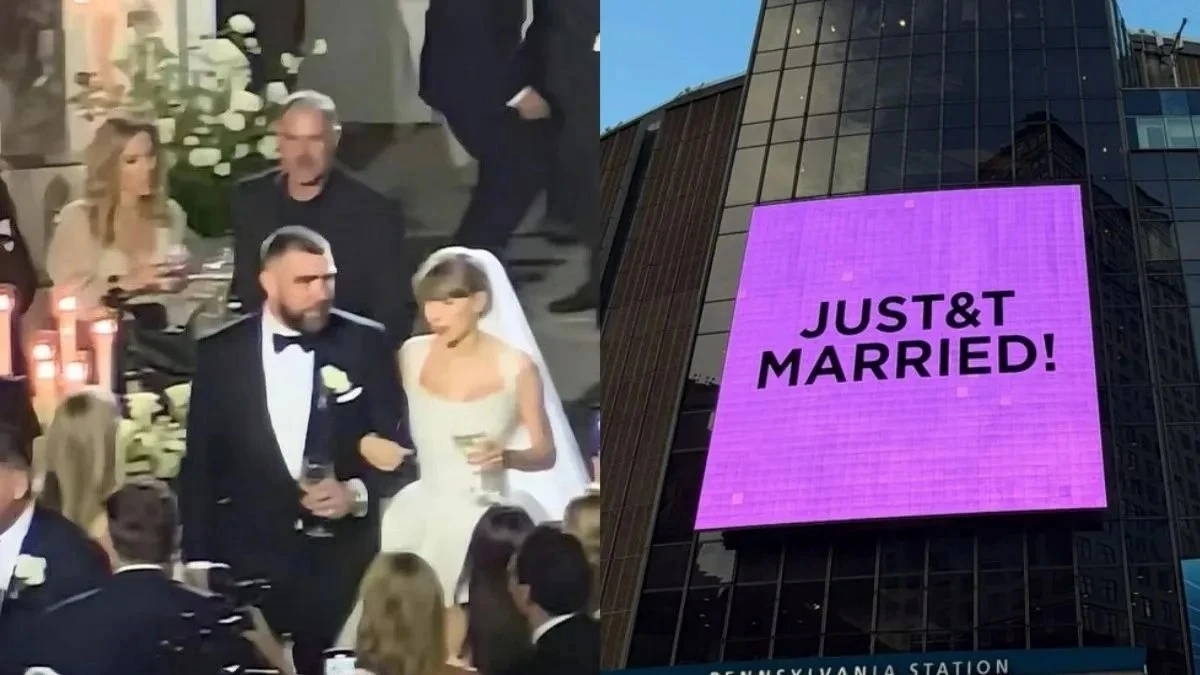 Taylor Swift Travis Kelce Wedding: टेलर स्विफ्ट और ट्रैविस केल्स ने की शादी, न्यूयॉर्क में हुई ग्रैंड वेडिंग, शामिल हुए कई नामी सेलेब्स
