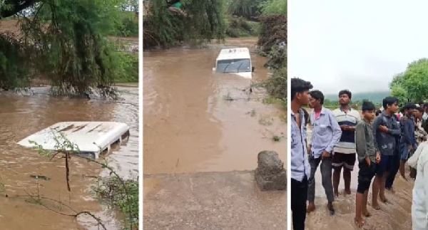 MP News: Crossing a bridge submerged in overflowing water proves fatal; Bolero swept away by strong currents, liquor company employee dies.