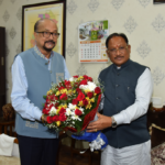 CG News: Chief Minister Sai pays a courtesy call on Governor Deka, discusses Chhattisgarh Assembly monsoon session.