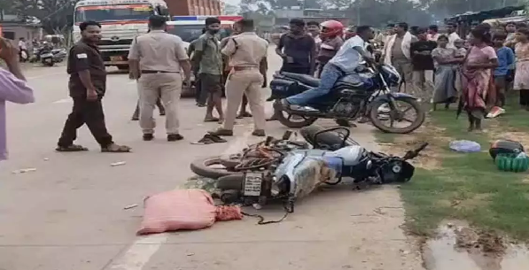 CG Accident: Grief over losing his wife did not break his resolve; the injured husband chased a fleeing truck for 25 km and ensured it was caught.