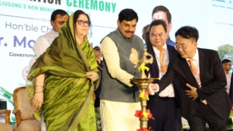 MP News : पीथमपुर में 272 करोड़ की लियुगोंग इंडिया यूनिट का शुभारंभ, CM डॉ. मोहन यादव बोले- MP बनेगा निवेश और उद्योग का नया केंद्र