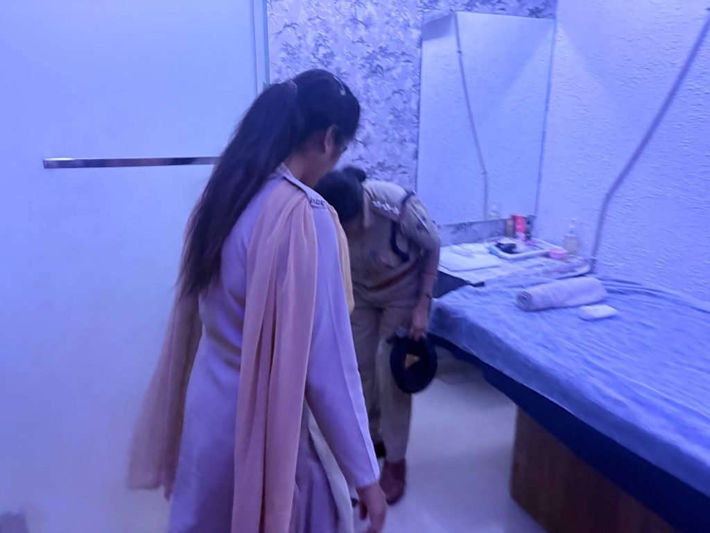Raipur City News: Police crack down on spa centers; surprise inspections cause a stir; violators warned.