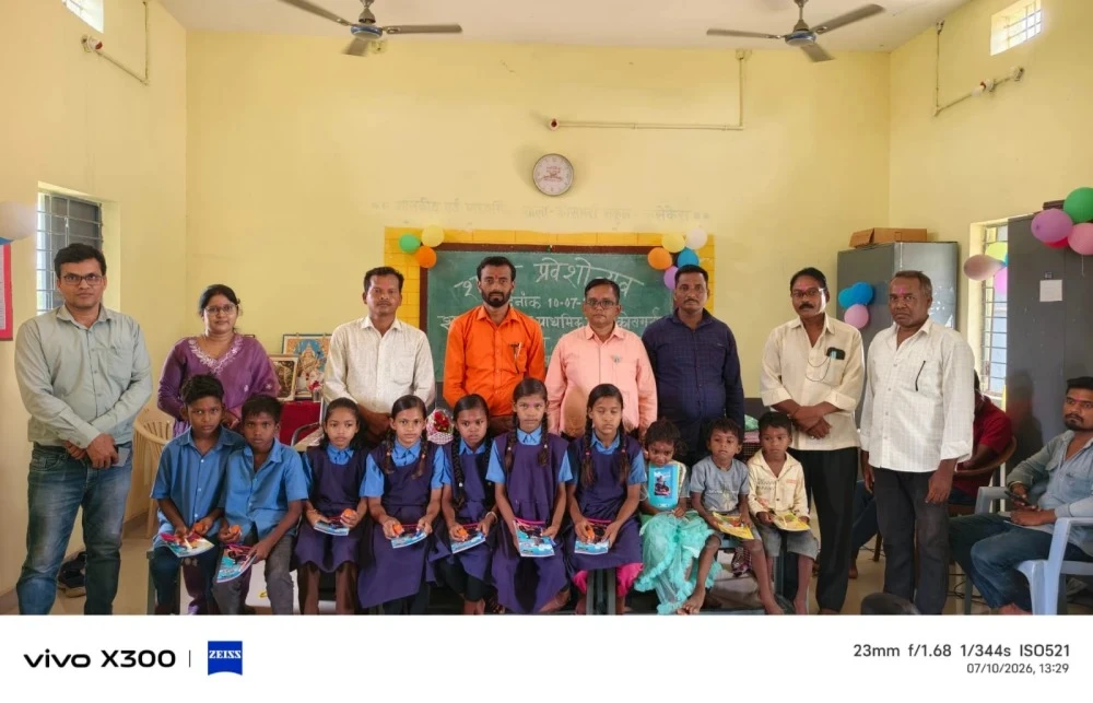 CG News: कोसमर्रा में हुआ शाला प्रवेशोत्सव और विद्यार्थी सम्मान समारोह का आयोजन