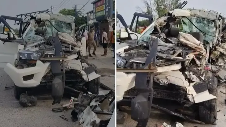 UP Accident : कानपुर में भीषण हादसा : खड़े ट्रक में जा घुसी स्कॉर्पियो, तीन की मौत, कई घायल